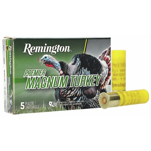 Remington Premier Magnum Turkey 20 Gauge 5 Shot 3 Inch Ammunition 5 Rounds