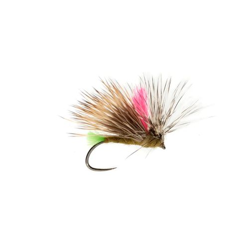 Fulling Mill Olsen's Front End Loader Caddis Tan Barbless Fly