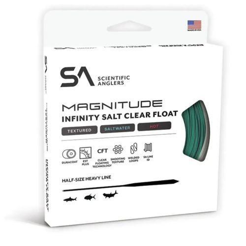 Scientific Anglers Magnitude Textured Infinity Salt Clear Tip Line