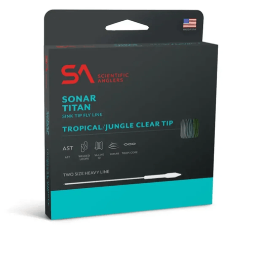 Scientific Anglers Sonar Titan Tropical/Jungle Clear Tip Fly Line