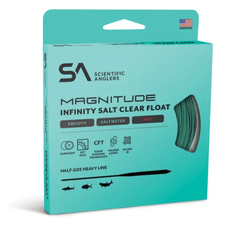 Scientific Anglers Magnitude Smooth Infinity Salt Clear Tip Fly Line