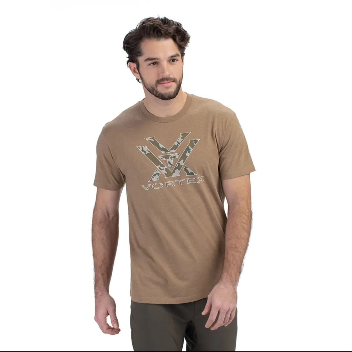 Vortex Optics Camo Logo Short Sleeve T-Shirt - Men's - Bobwards.com