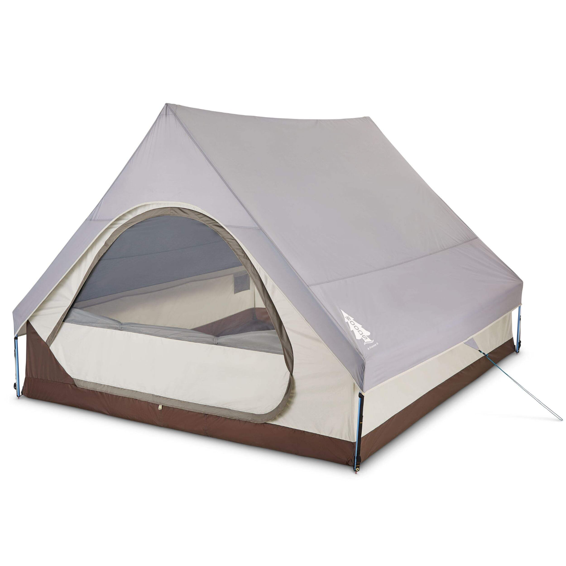 Woods A Frame 6 Person 3 Season Tent Clay 6 Person