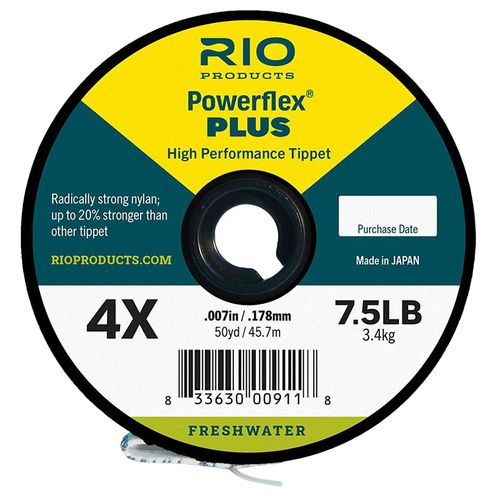 Rio Powerflex Plus Tippet 50yd Spool