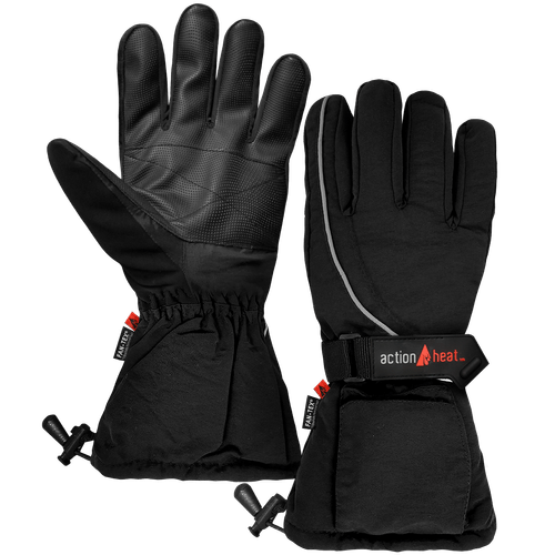 ActionHeat AA Battery Heated Snow Gloves - Men's