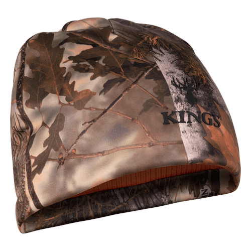 King's Reversible Camo/Blaze Beanie