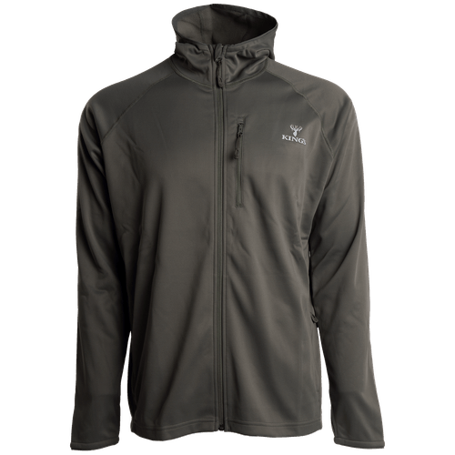 King's Camo Hunter Full-Zip Fleece Hoodie - Men's