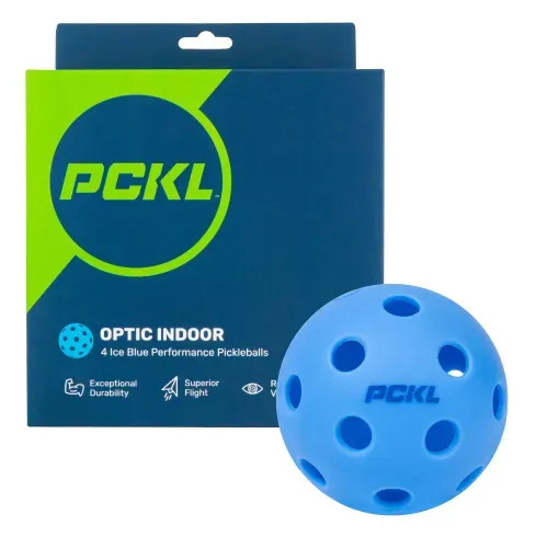 PCKL Pickleball Optic Indoor Pickleball (4 Pack)