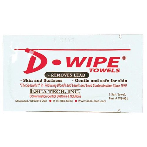 ESCA Tech D-Wipe Single Towelette