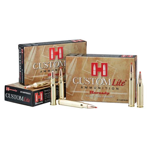 Hornady Custom Lite 7MM-08 120 Grain SST Ammo 20 Rounds