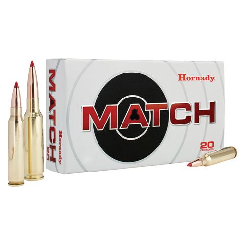 Hornady Match 308 Winchester 168 Grain ELD-M Ammo 20 Rounds