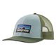 Patagonia P-6 Logo Lopro Trucker Hat Thermal Blue