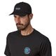 Patagonia P-6 Label Trad Cap Black