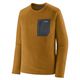 Patagonia R1 Air Crew Sweatshirt - Men's Raptor Brown