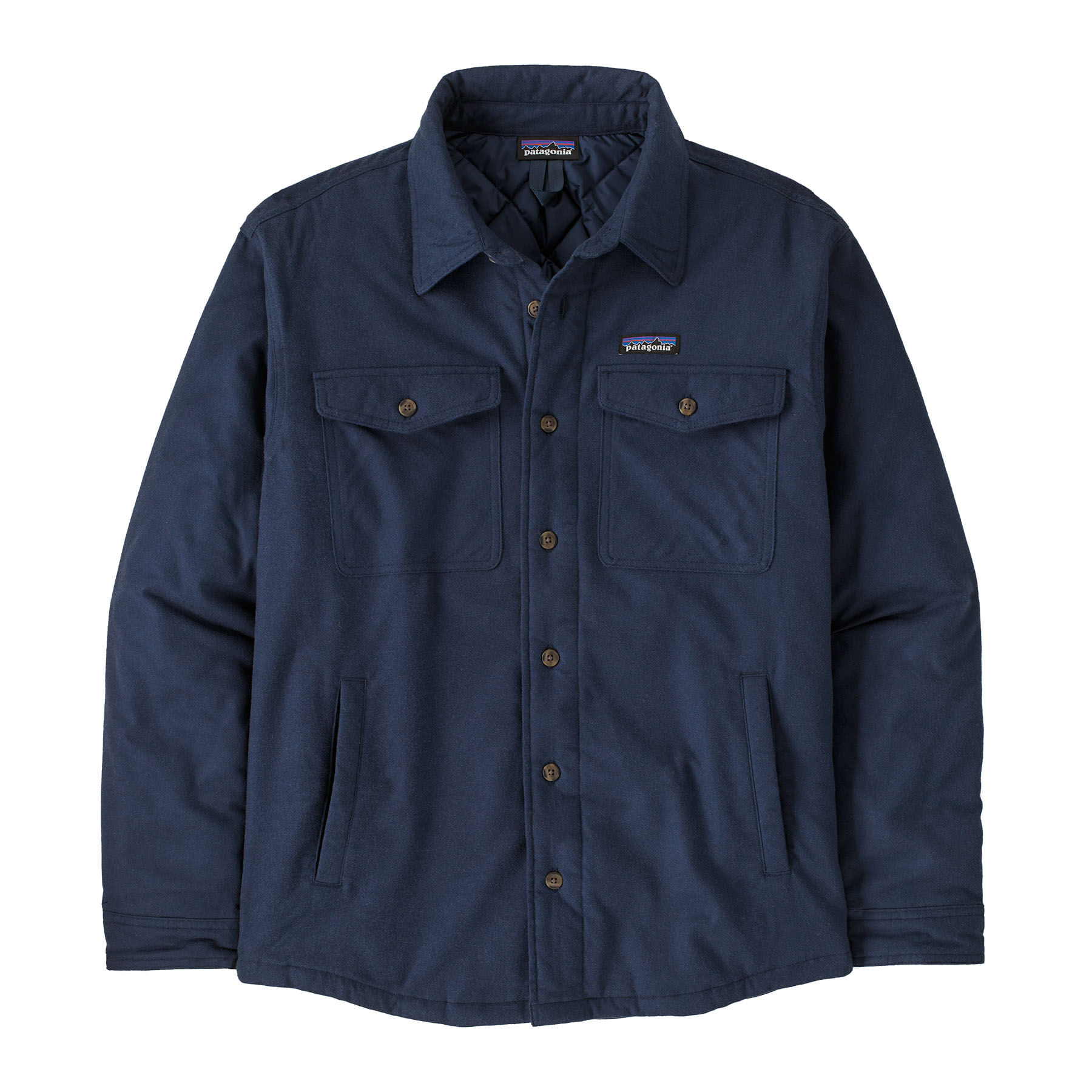 NWEB - PATAGN M'S LW INS FJORD FLANNEL SHIRT New Navy