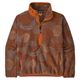 Patagonia Synchilla Fleece Marsupial Pullover - Women's Solar Swirl / Redtail Rust