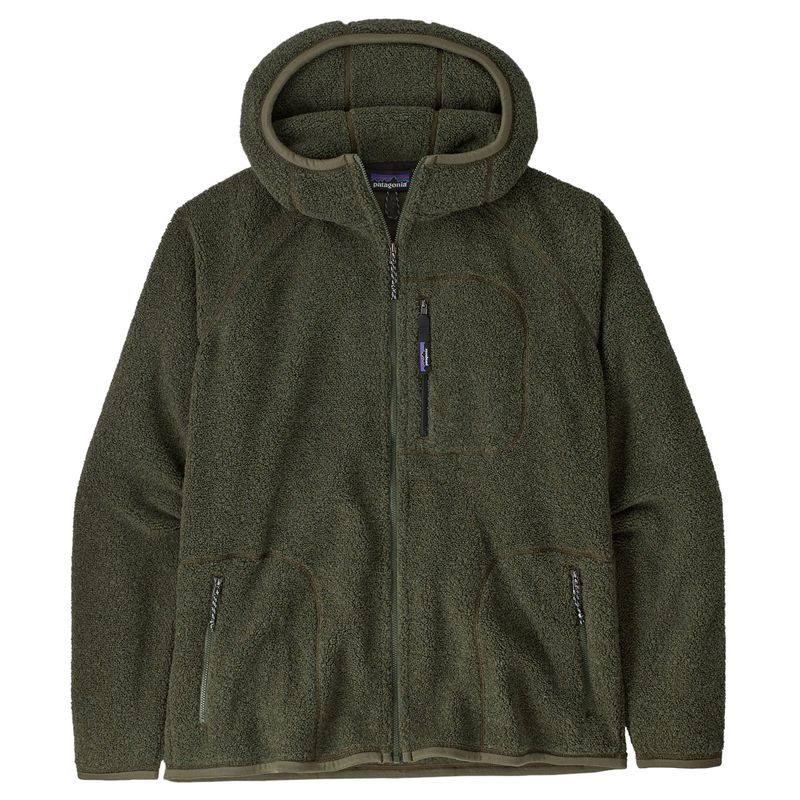 NWEB---PATAGN-M-S-RECLAIMED-FLEECE-HOODY-Basin-Green