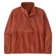 NWEB - PATAGN M'S RETRO PILE 1/2 SNAP P/O Burnished Red