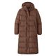 Patagonia Silent Down Long Parka - Women's Molasses Brown