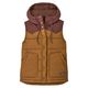 Patagonia Bivy Hooded Down Vest - Women's Shelter Brown