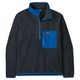 Patagonia Microdini Half-Zip Fleece Pullover - Men's Pitch Blue / Endless Blue