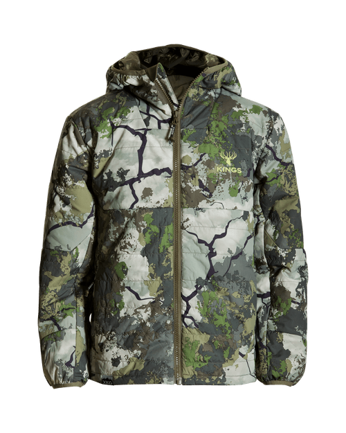 King's Camo Transition Hooded Jacket - Youth