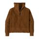 Patagonia Recycled Wool-Blend 1/4-Zip Sweater - Women's Shelter Brown