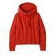 Patagonia Recycled Wool-blend Hooded Pullover Sweater - Women's Madder Red