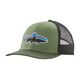 Patagonia Fitz Roy Trout Trucker Hat Terrain Green