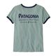 Patagonia Water People Organic Ringer Tee - Women's Water People Banner / Thermal Blue