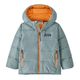Patagonia Hi-Loft Down Sweater Hoody - Infant Thermal Blue