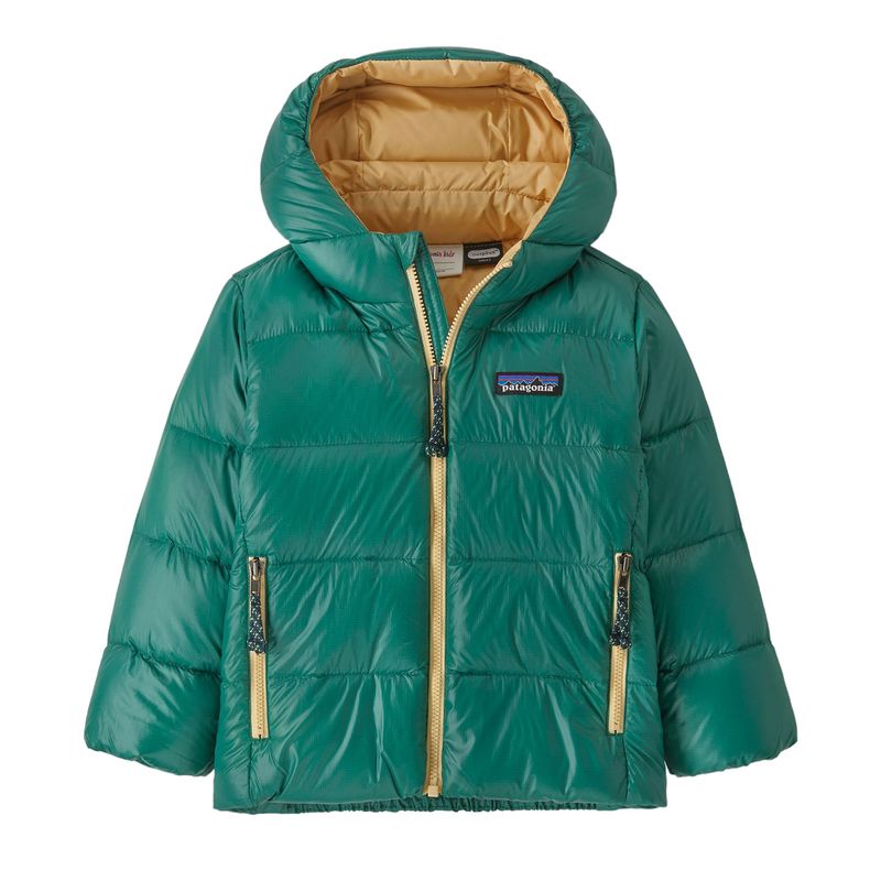 Patagonia-Hi-Loft-Down-Sweater-Hoody---Infant-Conifer-Green