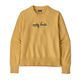 Patagonia Recycled Wool Crewneck Sweater - Women's Only Earth / Beeswax Tan