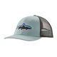 Patagonia Fitz Roy Trout Trucker Hat Thermal Blue