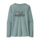Patagonia Long Sleeved Capilene Cool Daily Shirt - Women's 73 Skyline / Thermal Blue X-Dye