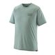 Patagonia Capilene Cool Merino Graphic Shirt - Men's Fitz Roy Strata / Thermal Blue