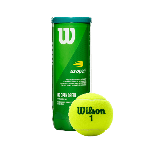 Wilson US Open Green Tournament Tennis Ball