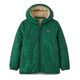 Patagonia Reversible Ready Freddy Hoodie - Youth Conifer Green