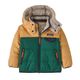 Patagonia Reversible Tribbles Hoodie - Infant Conifer Green