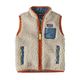 Patagonia Retro-X Fleece Vest - Infant Natural / Redtail Rust