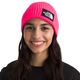 The North Face TNF Box Logo Cuffed Beanie - Kids' Radiant Poppy