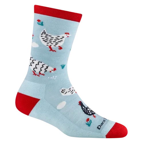 Darn Tough Mother Clucker Crew Lightweight Lifestyle Sock - Women's