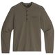 Outdoor Research Aberdeen Long Sleeve Henley Shirt - Men's Ranger Green Heather