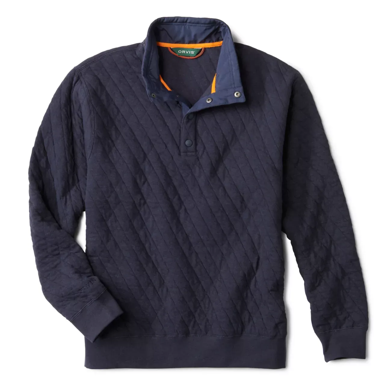 Orvis Quilted Snap Sweatshirt Men s Als