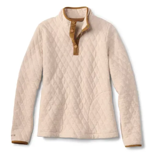 Orvis Outdoor Quilted Quarter-Snap Sweatshirt - Women's