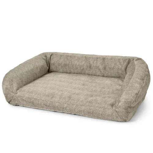 Orvis Toughchew Comfortfill-Eco Bolster Dog Bed