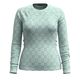 Smartwool Classic Thermal Merino Base Layer Crew - Women's Arctic Green Digi Snow