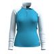 SMARTW W CLASSIC THERMAL MB 1/4 ZIP Deep Pool Blue