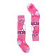 Smartwool Wintersport Full Cushion Polar Bear Pattern Over The Calf Sock - Kids' Periwinkle / Pink