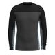 SMARTW M CLSC THRML MB CLRBLCK CREW Charcoal Heather / Black
